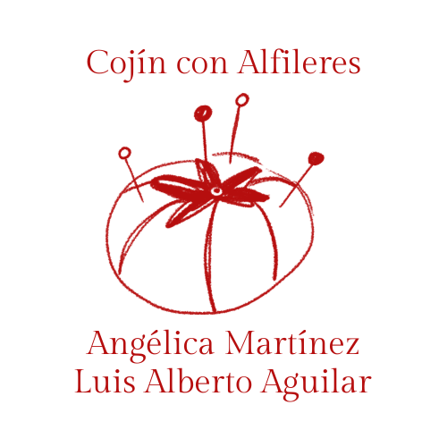 COJÍN CON ALFILERES