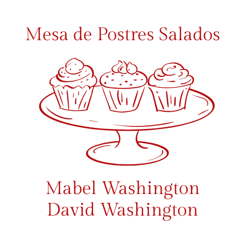 MESA DE POSTRES SALADOS